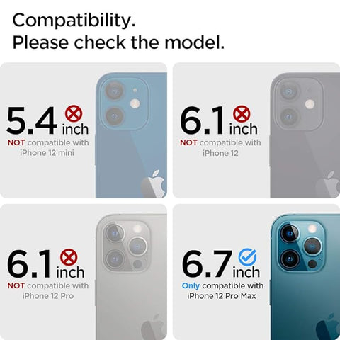 iPhone 12 Pro Max Optik Lens Protectors (Pack of 2)