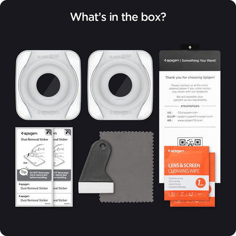 Ez Fit Tempered Glass for Galaxy Watch 4 Classic 46mm - 2 Pack