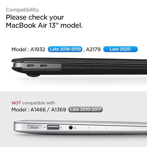 MacBook Air 13-Inches (2018/2019) Case Thin Fit