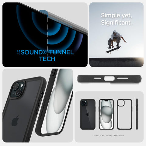 iPhone 15 Series - Essential® Sand Crystal Back Cover Case