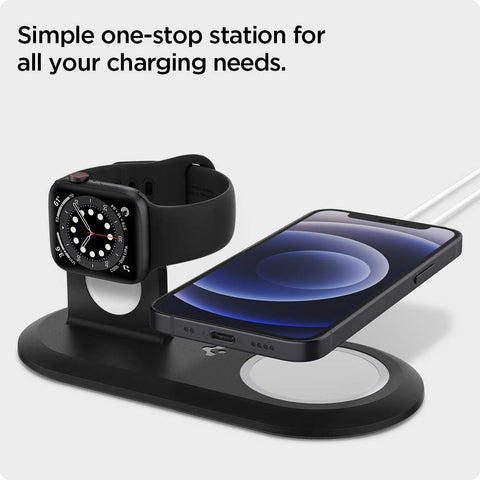 Mag Fit Duo 2 in 1 mobile stand Compatible with MagSafe Charger Stand