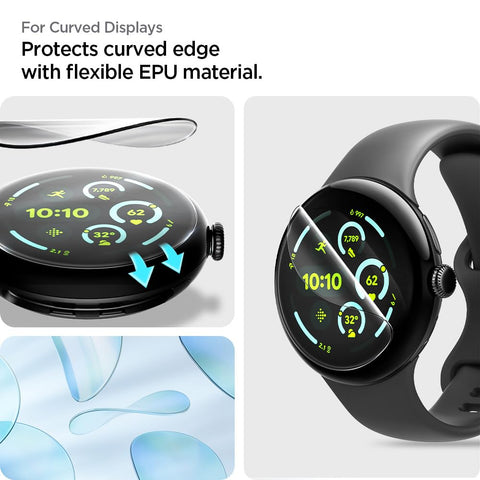 Pixel Watch Series - EliteShield EZ Fit-Screenguard