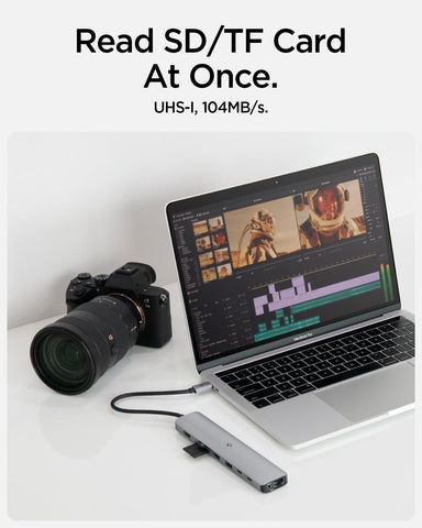 USB C Hub, 9-in-1 100W