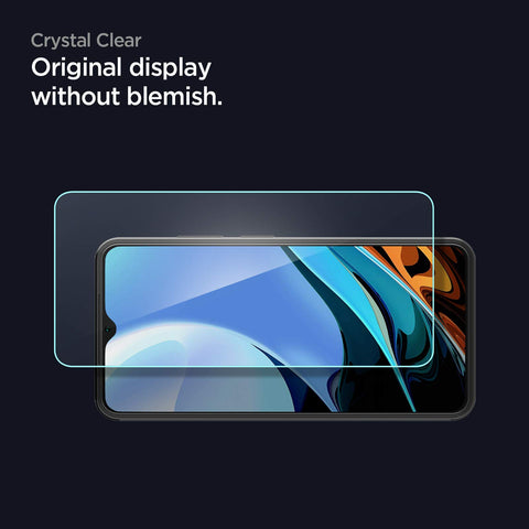 Tempered Glass for Redmi 9 Power/Redmi 9 / Redmi 9 Prime/POCO M3 / Redmi Note 9 4G - 2 Pack