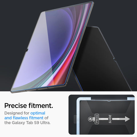 Glas.tr EZ Fit Tempered Glass For Galaxy Tab S10 Ultra/S9 Ultra - 1 Pack