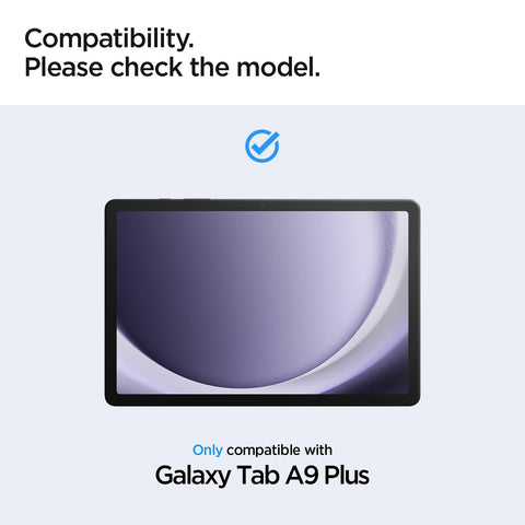 Glas.tR CE Tempered Glass Screen Guard for Galaxy Tab A9+ - 1 Pack