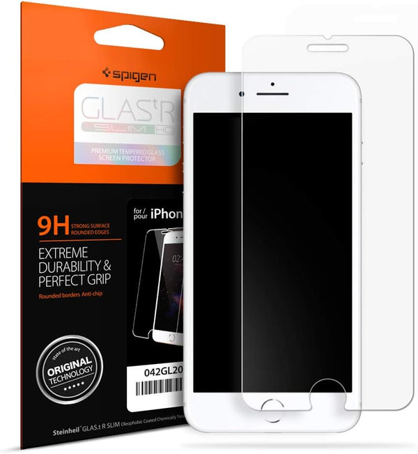 GLAS.tR SLIM (0.4mm) Rounded Edges Glass Screen Protector For iPhone 7 / iPhone 8