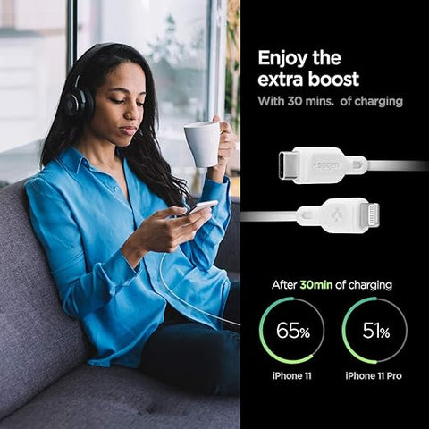 DuraSync™ USB-C to Lightning Cable