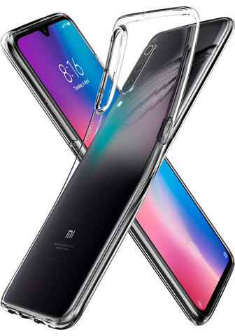 Liquid Crystal Fit Back Cover Case for Mi 9 (TPU | Crystal Clear)