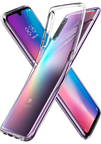 Liquid Crystal Fit Back Cover Case for Mi 9 (TPU | Crystal Clear)