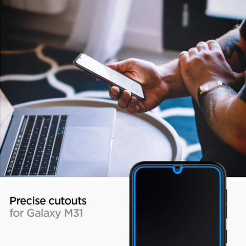 Tempered Glass for Galaxy F41 / M31 / M21-1 Pack