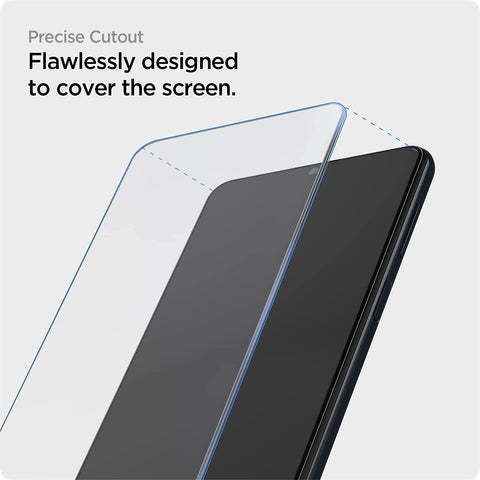 AlignMaster Tempered Glass Screen Guard Protector for Galaxy M32-2 Pack
