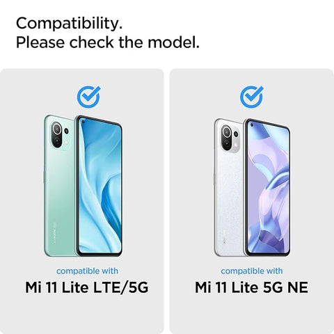 Glass.Tr Slim Tempered Glass For Xiaomi Mi 11 Lite -2 Pack