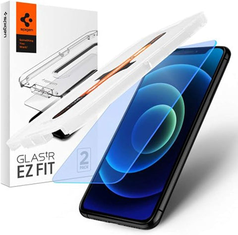 iPhone 12 Pro Max Screen Protector EZ FIT GLAS.tR SLIM Anti-Blue Light (Pack of 2)