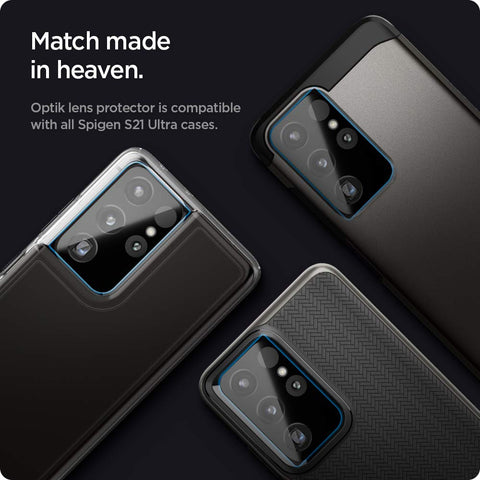 Galaxy S21 Ultra 5G Optik Lens Protector (Pack of 2)