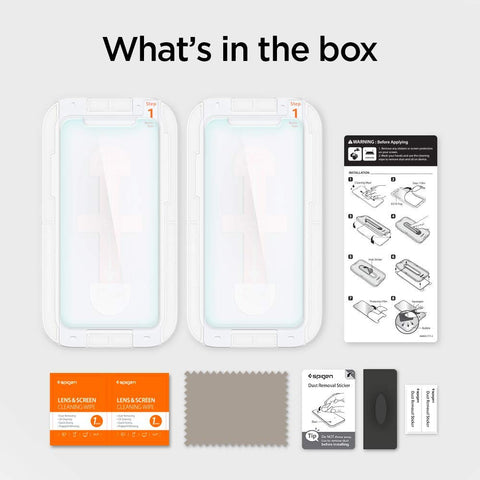 iPhone 11 Pro Max / XS Max Screen Protector EZ FIT GLAS.tR SLIM (Pack of 2)