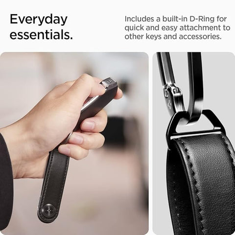 Valentinus Key Chain Key Holder Leather Key Organizer Minialist Compact Keyholder with Key Ring