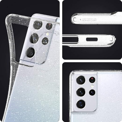 Galaxy S21 Ultra 5G Case Liquid Crystal Glitter