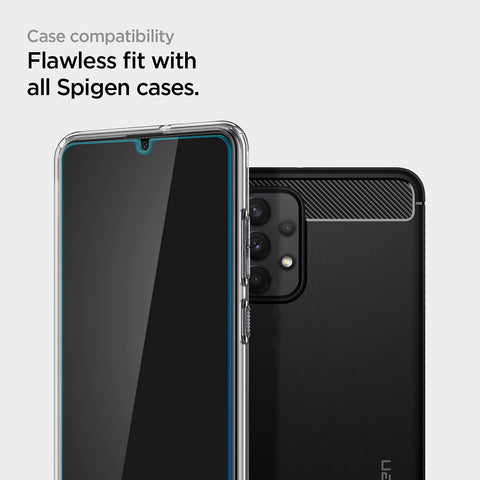 Full Coverage Tempered Glass With AlignMaster Screen Guard Protector for Galaxy A32 LTE - 1 Pack