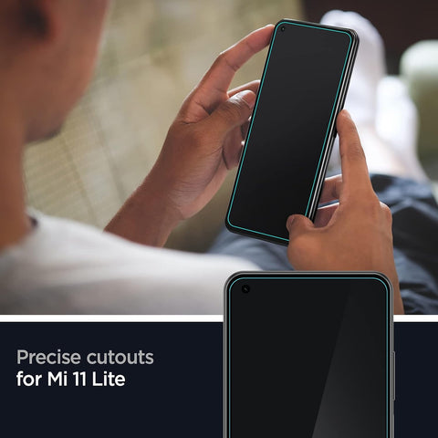 Glass.Tr Slim Tempered Glass For Xiaomi Mi 11 Lite -2 Pack