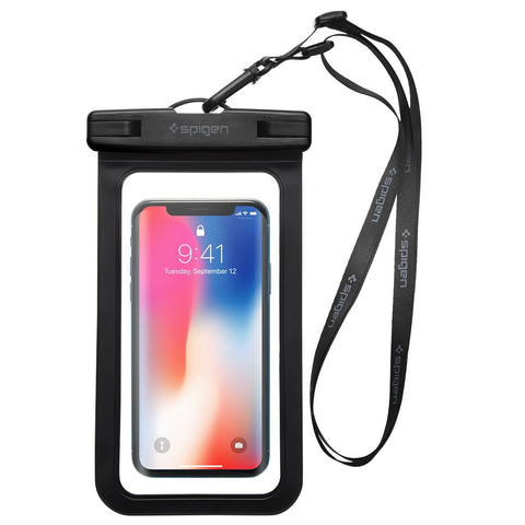 Aqua Shield Waterproof Cover Case A600 (Mobile Device Upto 6.2") - Black (1P)