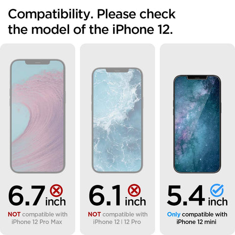 iPhone 12 Mini Screen Protector AlignMaster GLAS.tR