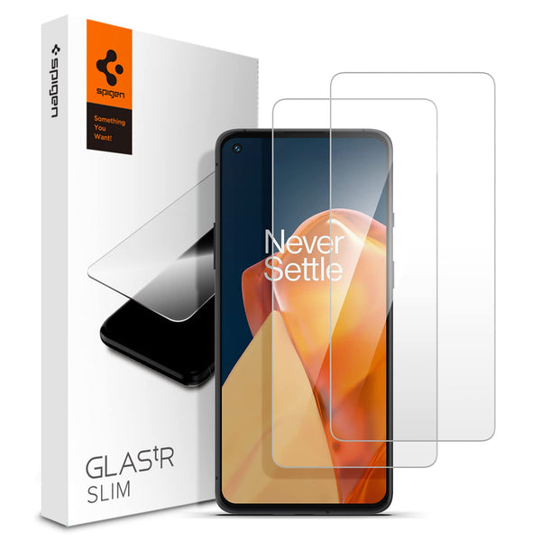 Glas.tR Slim Tempered Glass Screen Protector Guard for OnePlus 9R - 2 Pack