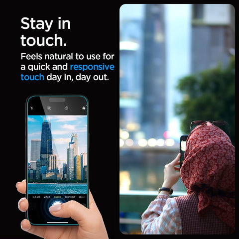 iPhone 15 Series - GLAS.tR EZ Fit Tempered Glass (Pack of 2)