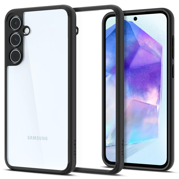 Ultra Hybrid Back Cover Case For Galaxy A55 5G (Matte Black)