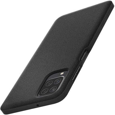 Sand Blast Back Cover Case Galaxy M12 | F12 | A12 (TPU | Matte Black)
