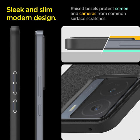 Essential® Sand Blast Back Cover Case For iQOO Z7/Z7s 5G