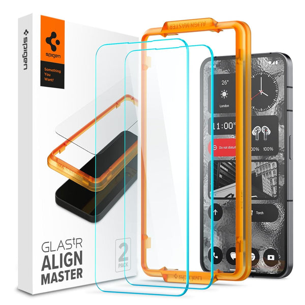 Alignmaster Tempered Glass For Nothing Phone (2) - 2 Pack