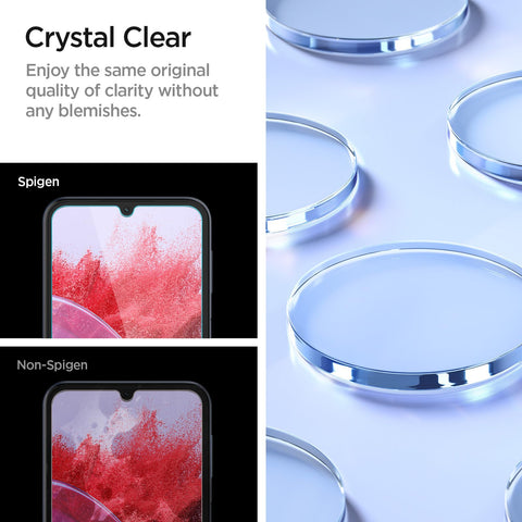 Glas.tR CE Tempered Glass Screen Guard for Galaxy M34 5G - 2 Pack