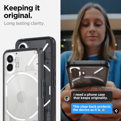 Ultra Hybrid Back Cover Case Compatible with Nothing Phone (2)