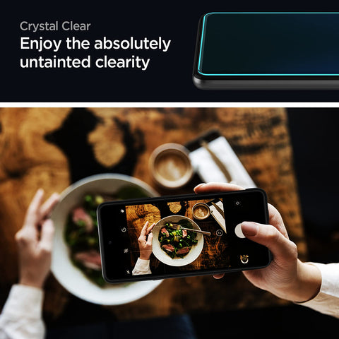 Tempered Glass With AlignMaster Screen Guard Protector For Galaxy A52 / Galaxy A52S - 2 Pack