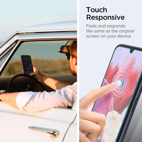 Glas.tR CE Tempered Glass Screen Guard for Galaxy M34 5G - 2 Pack