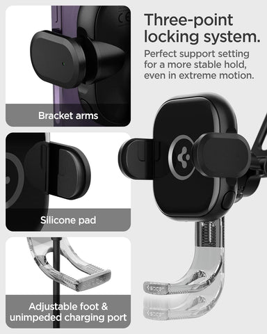 OneTap Pro Dashboard Car Mount | Fast Wireless Car Charger