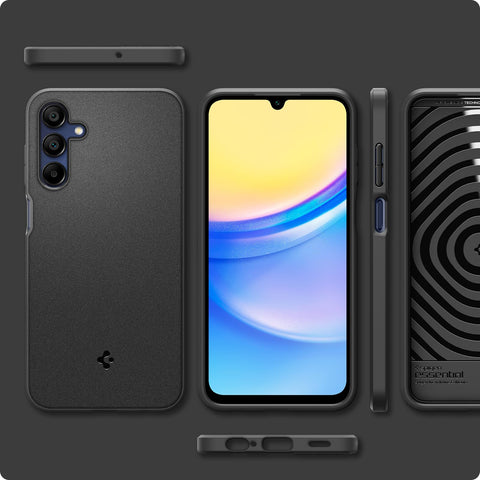 Sand Blast Back Cover Case Galaxy A15 5G | A15 LTE (TPU | Matte Black)