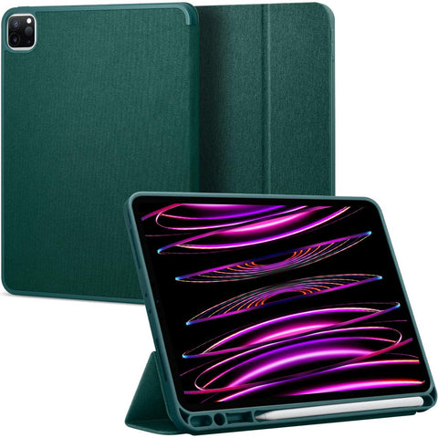 Spigen Urban Fit Full Cover Folio Case For iPad Pro 12.9 inch - Midnight Green