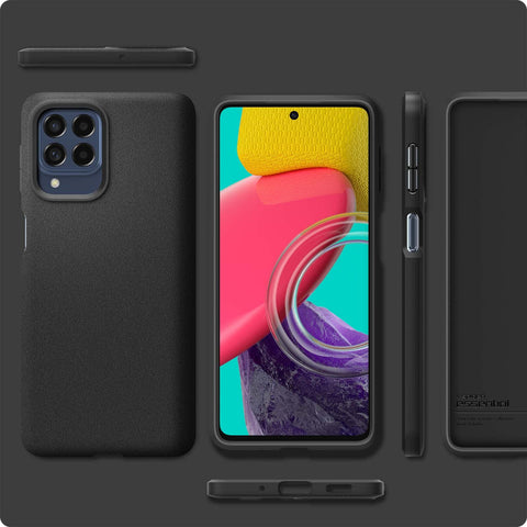 Essentail Sand Blast Back Cover Case Galaxy M53 5G (TPU | Matte Black)