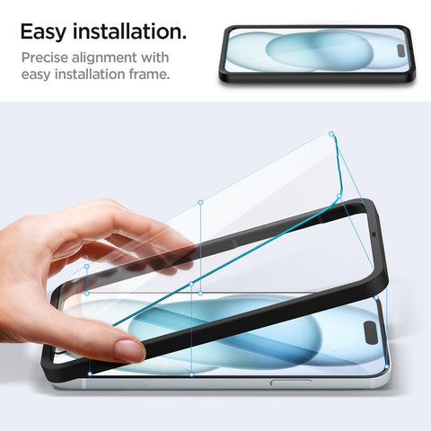 iPhone 15 Series - Camera Lens Protector Glas.tR CE (Glass 2 Pack + Camera Lens Protector 2P + Alignment Tool)