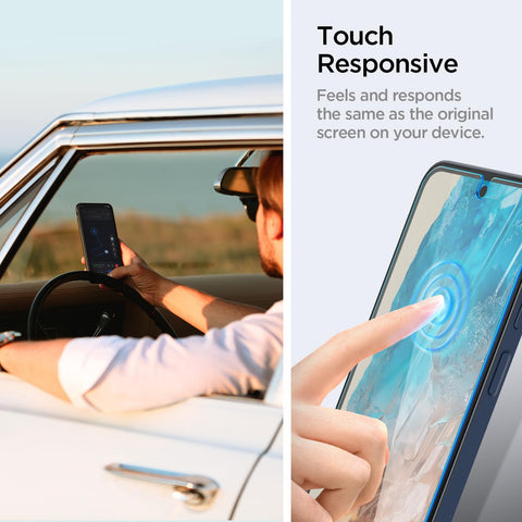 Glas.tR CE Tempered Glass Screen Guard for Galaxy M35 (2 Pack)