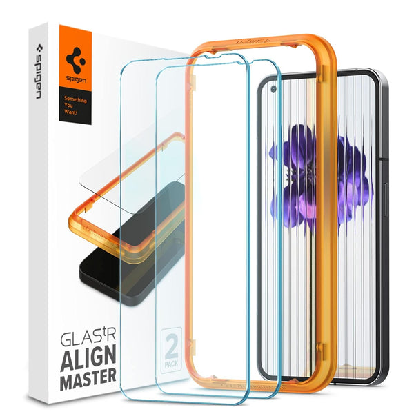 Tempered Glass Screen Protector with Alignmaster For Nothing Phone (1)- 2 Pack