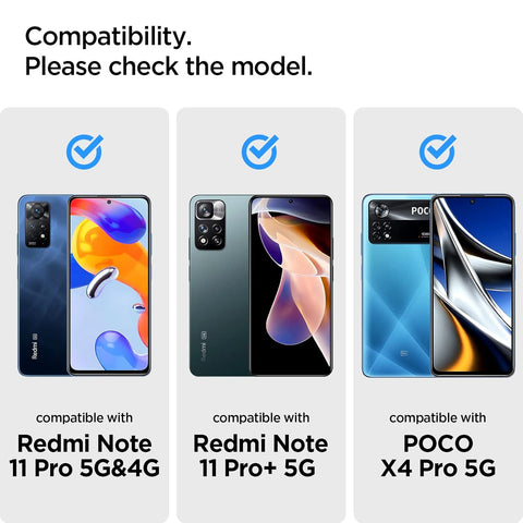 Glas.tR SLIM Tempered Glass Screen Protector for Redmi Note 11Pro/11Pro Plus- 1 Pack