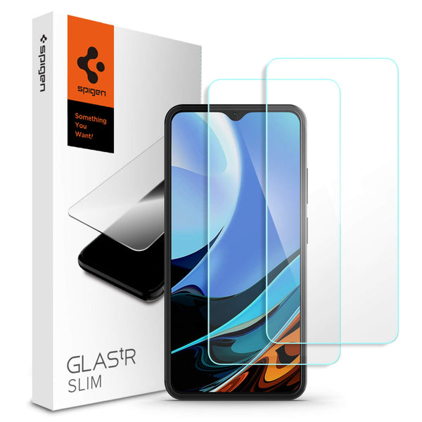 Tempered Glass for Redmi 9 Power/Redmi 9 / Redmi 9 Prime/POCO M3 / Redmi Note 9 4G - 2 Pack