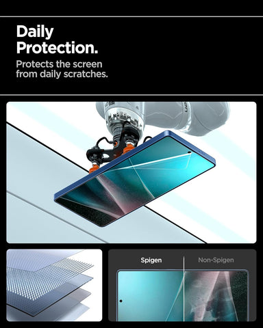 Galaxy S25 Series - EliteShield EZ Fit Screen Protector Guard - 2 Pack
