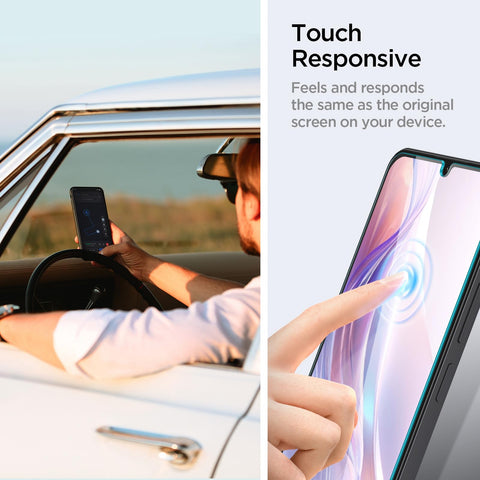 Essential Glas.tR CE Tempered Glass Screen Guard for Redmi 13C 5G / 4G - 2 Pack