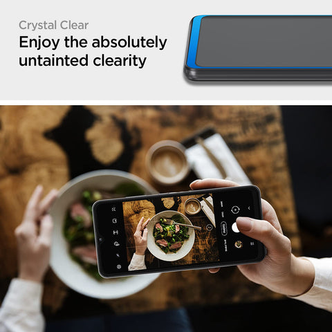 Full Coverage Tempered Glass With AlignMaster Screen Guard Protector for Galaxy A32 LTE - 1 Pack