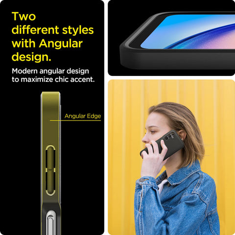 Sand Blast Back Cover Case Compatible with Galaxy A24