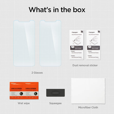 Glas.tR CE Tempered Glass Screen Guard for iPhone 11 / XR - 2 Pack